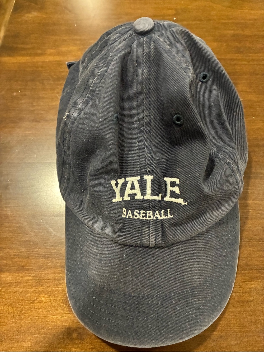 Yale Baseball Embroidered Navy Cap
